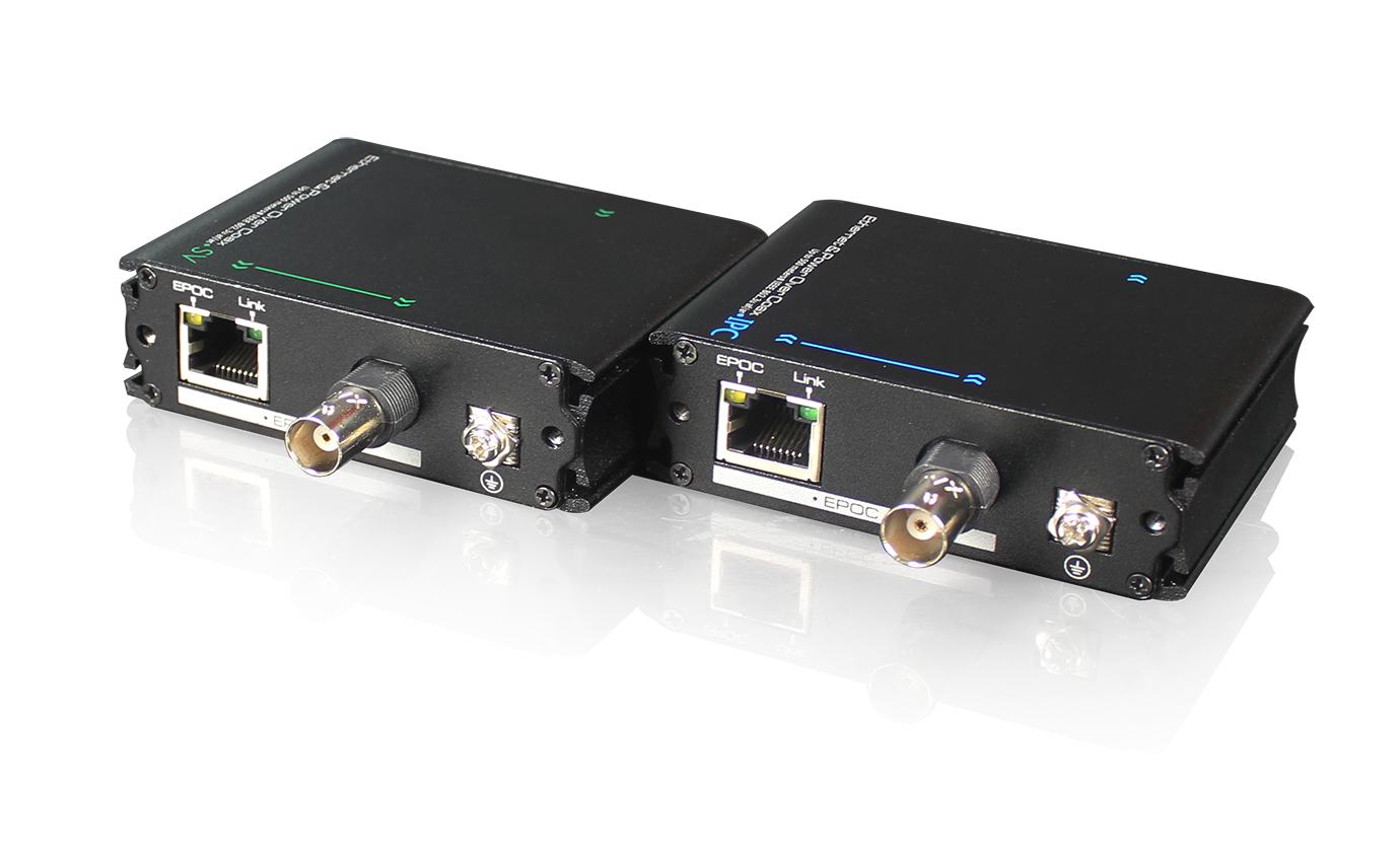 同軸線(xiàn)網(wǎng)絡(luò)延長(zhǎng)器（POE供電）