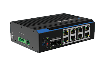 8口千兆+2光口上聯(lián)工業(yè)級交換機（一鍵環(huán)網(wǎng)）