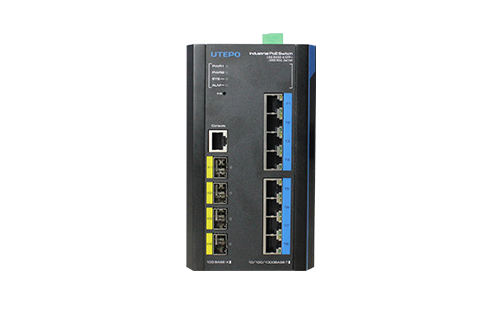 8口萬兆上聯工業(yè)級PoE交換機